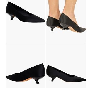 Katy Perry Collections Black Satin Heels
